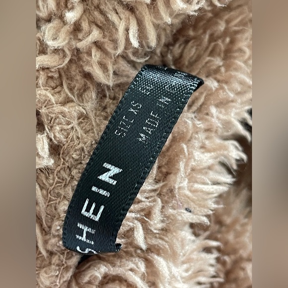 Hooded Teddy Sweatshirt Dres - Picture 2 of 3